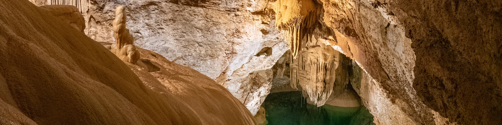 Lac de minuit à la grotte de Trabuc