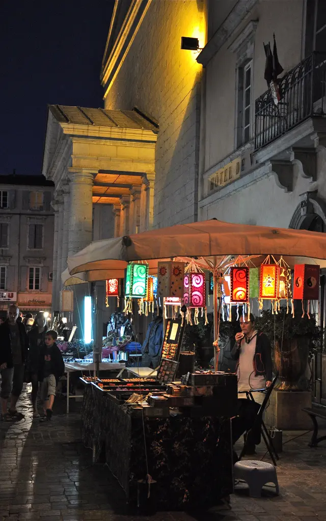Anduze nachtmarkt