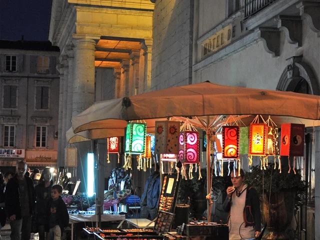 Marché nocturne d'Anduze