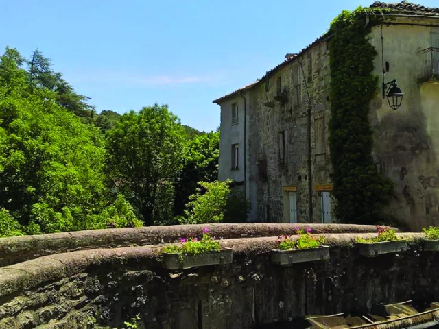 La Gardonette Bridge Genolhac