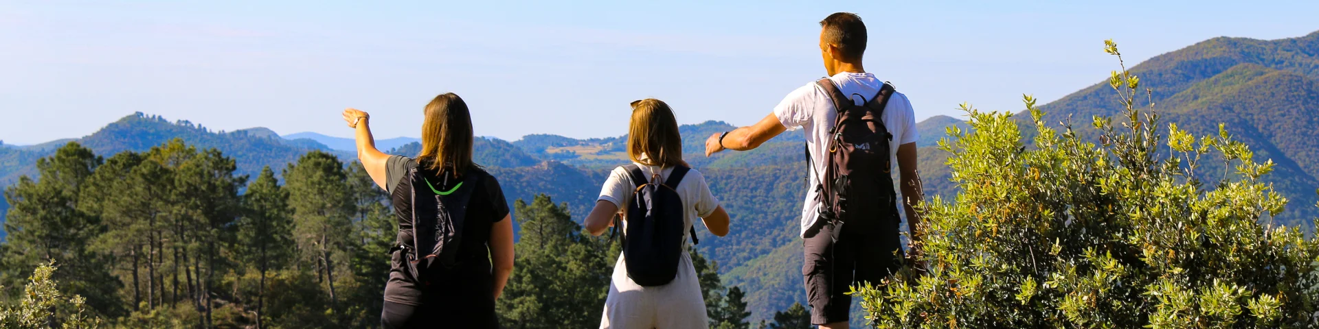 Hiking at the Col Saint Pierre