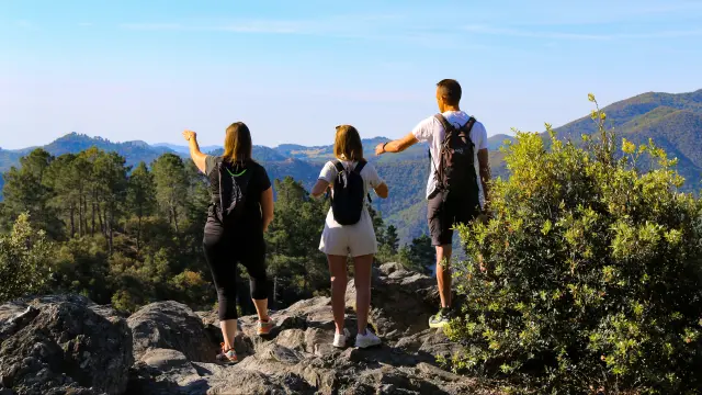 Wandelen op de Col Saint Pierre