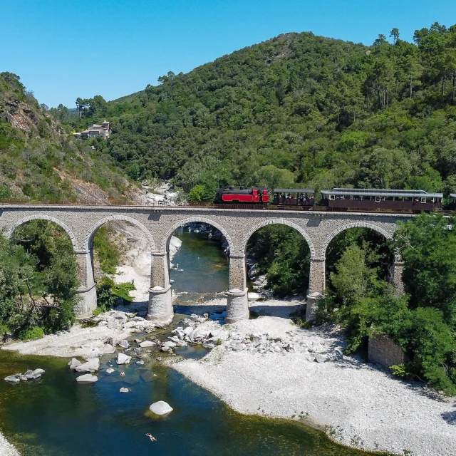 Trein À Vapeur Des Cévennes Et Gardon