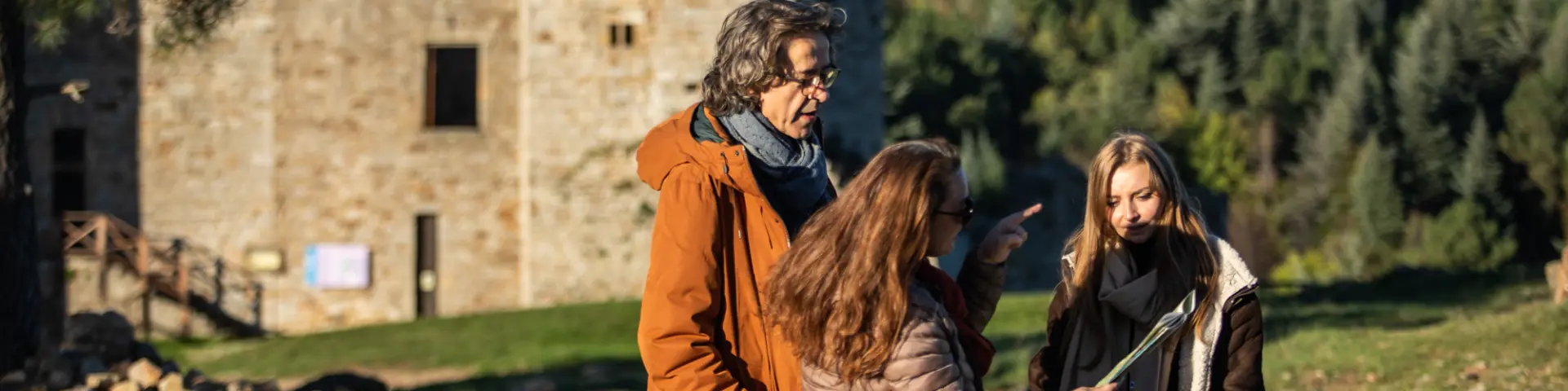 Wandeling naar Chateau De Portes