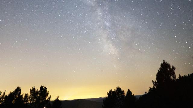 Ciel étoilé des Cévennes depuis le Col D Uglas