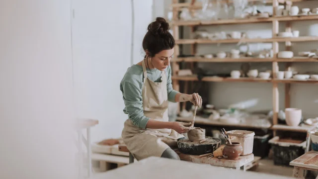Potier céramique