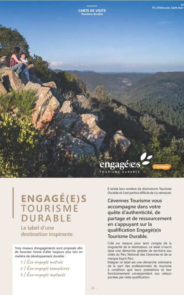 Magazine de destination page engagé(e)s