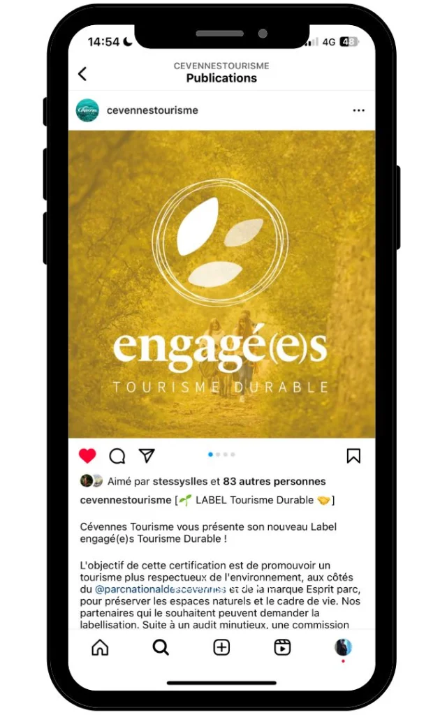 Publication engagé(e)s - Cévennes tourisme - espace pro