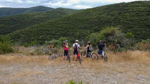 VTT dans les Cévennes