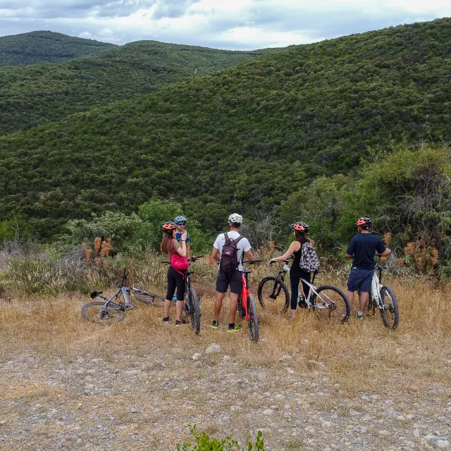 VTT dans les Cévennes