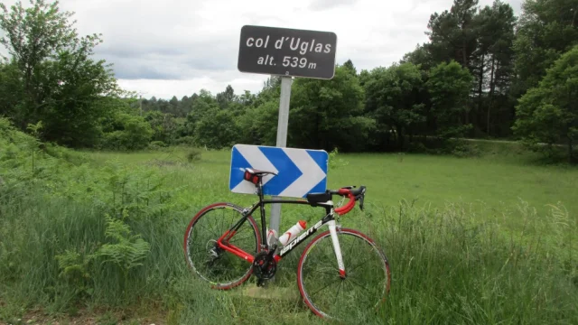 Boucle des cyclistes au Col d'Uglas, Cévennes