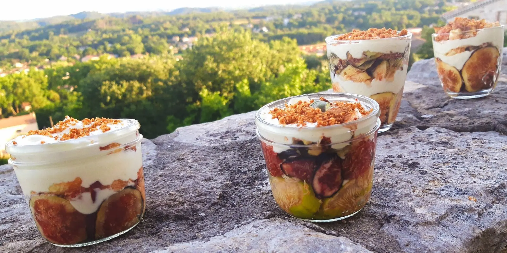 Tiramisu aux figues bio de Vézénobres