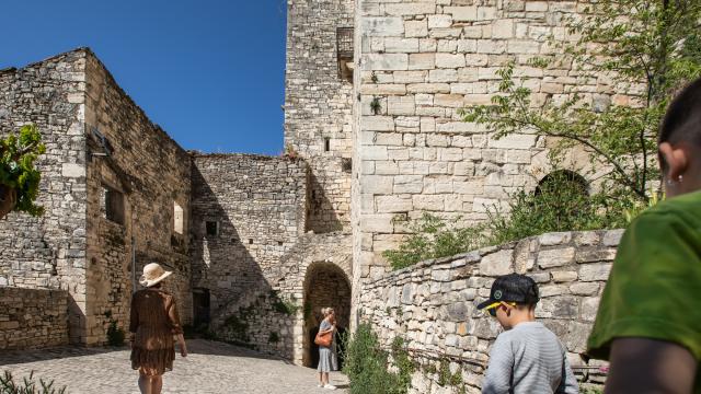 Découverte du château DE FAY-PERAULT de Vézénobres