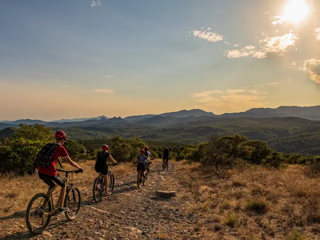 VTT électrique en Cévennes autour d'Anduze avec Sentiers Vagabonds