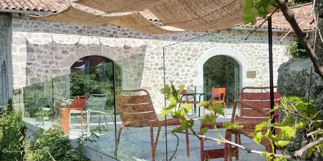 Terrasse Restaurant du Mas Nouveau