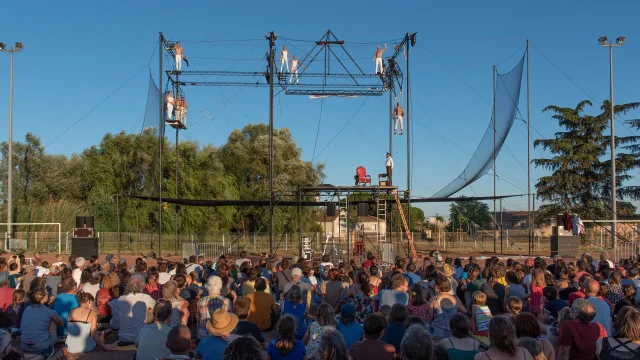 Spectacle de cirque à Alès