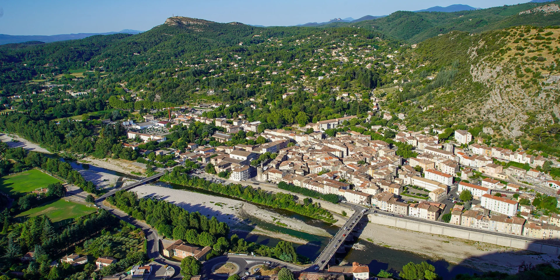 Fort De Rohan Vue Sur Anduze