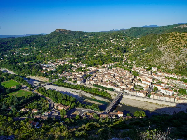 Fort De Rohan Vue Sur Anduze