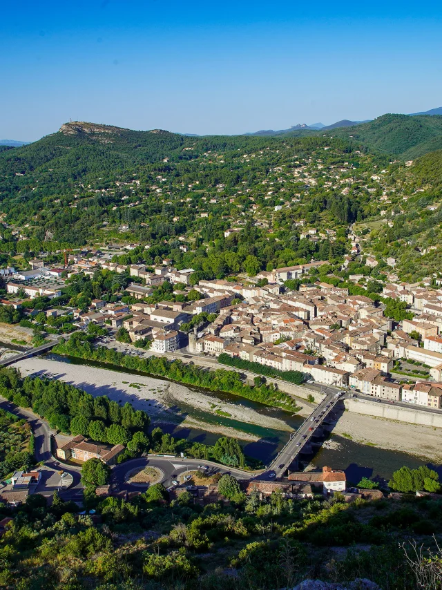 Fort De Rohan Vue Sur Anduze