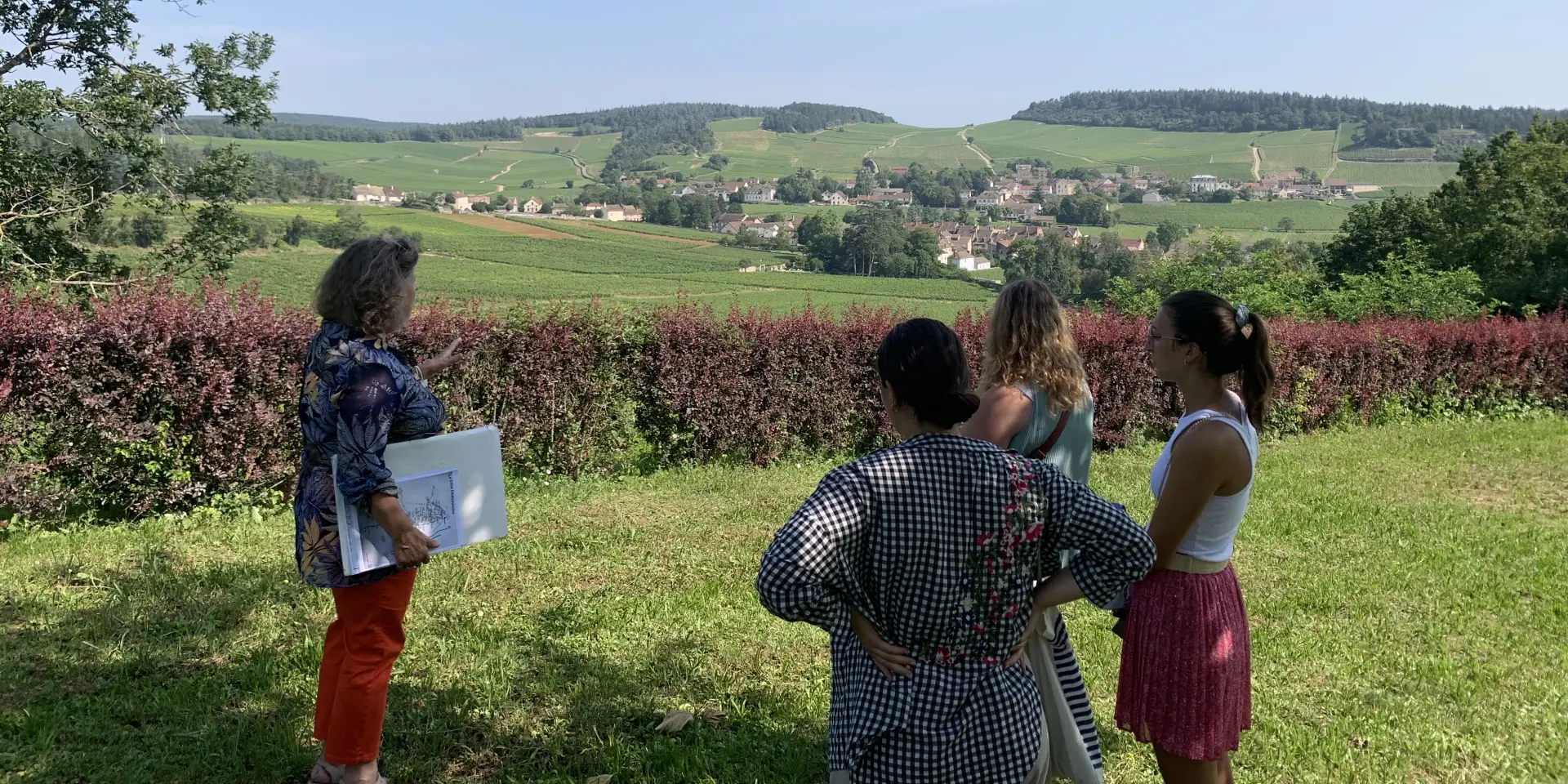 Mercurey Weinbergbesuch 2021 Jm 34