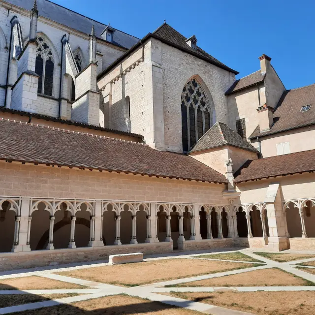 Chalon Cloitre Cathedrale Saint Vincent