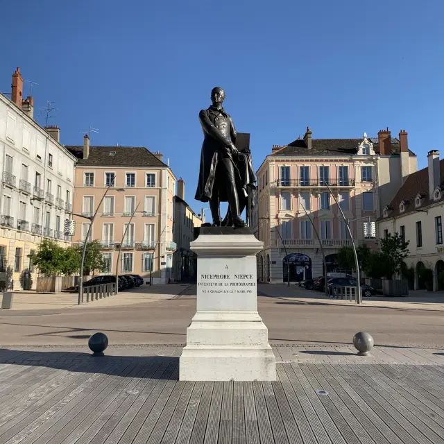 Statue Niepce Chalon Sur Saone 5