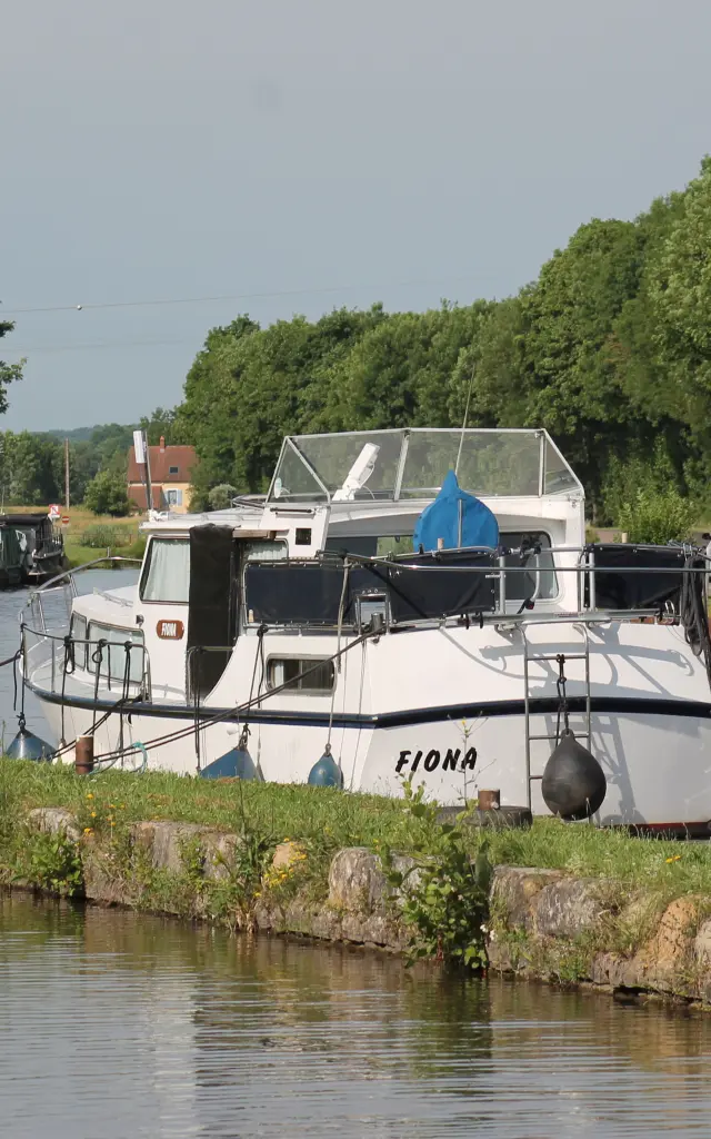 Saint Leger Sur Dheune Hafen Canal Fluvial 2