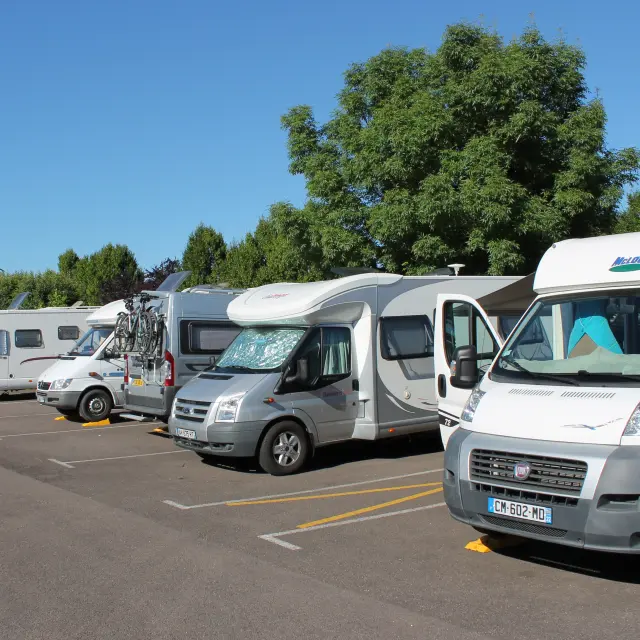 Camping Car Area Voie Verte Departure