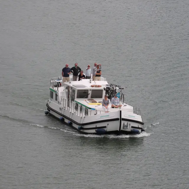 Spaziergang Hausbootvermietung Chalon Sur Saone
