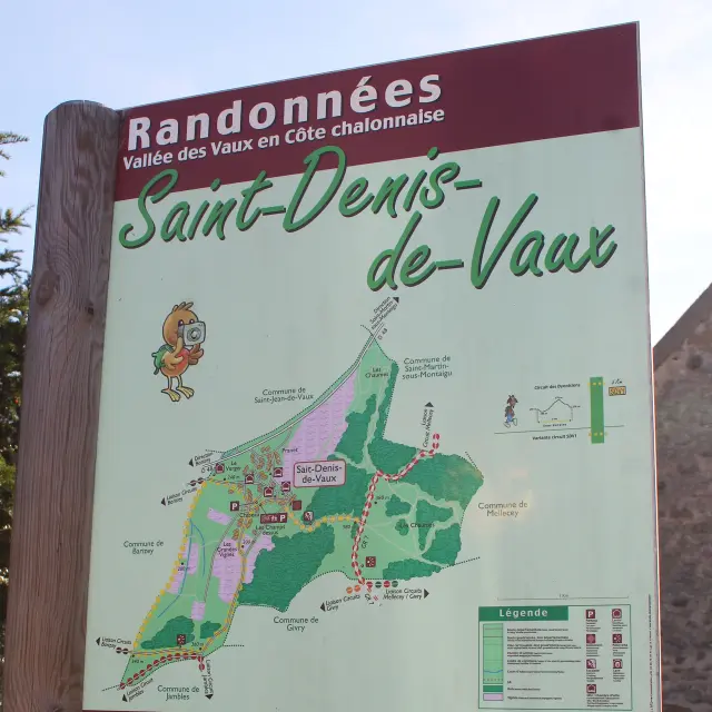 Saint Denis De Vaux Randonnee