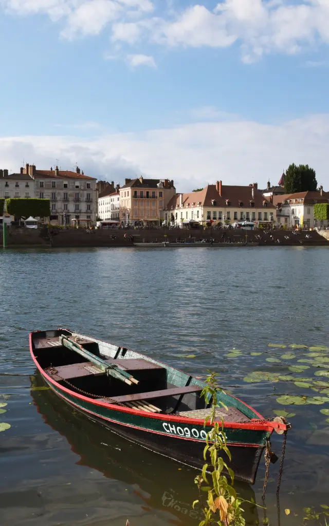Chalon Sur Saone Bateau Riviere Coulee Verte 2020 Rozenn Krebel 15