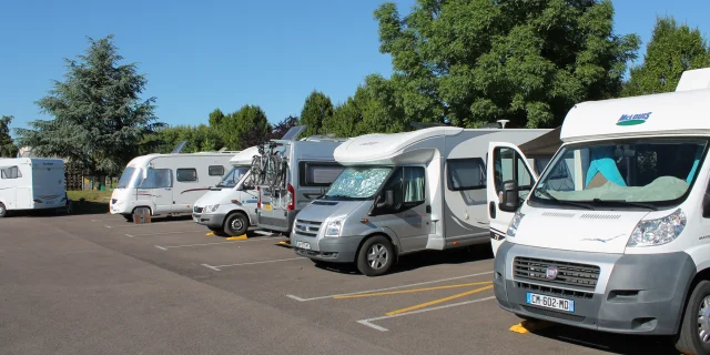 Camping Car Area Voie Verte Departure