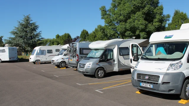 Camping Car Area Voie Verte Departure