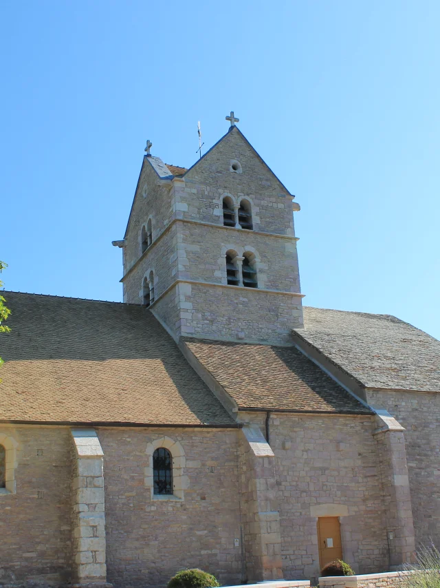 Mercurey Hameau Et Eglise Touches 4