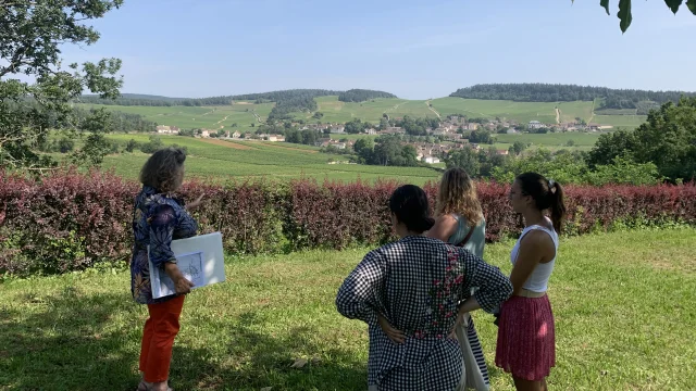 Mercurey Vineyard tour 2021 Jm 34