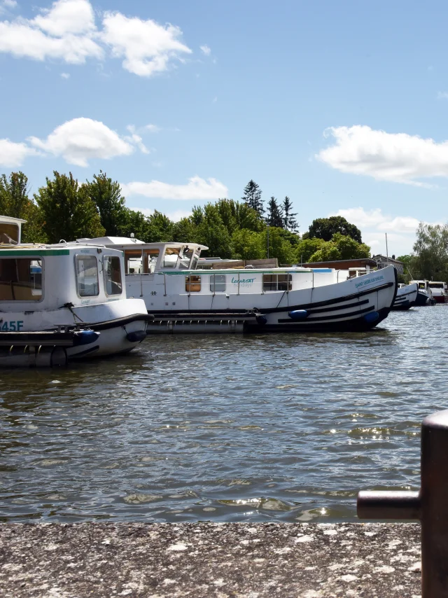 Saint Leger Sur Dheune Kanal Boot Hafen Jachthafen 2020 Rozenn Krebel 30
