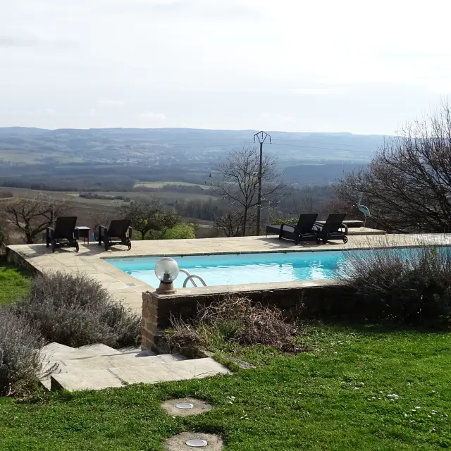 Unterkunft swimmingpool Grand Chalon