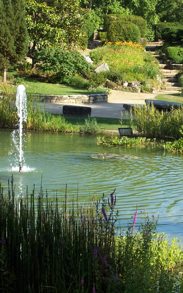 Der geobotanische Garten von Chalon Sur Saone 1