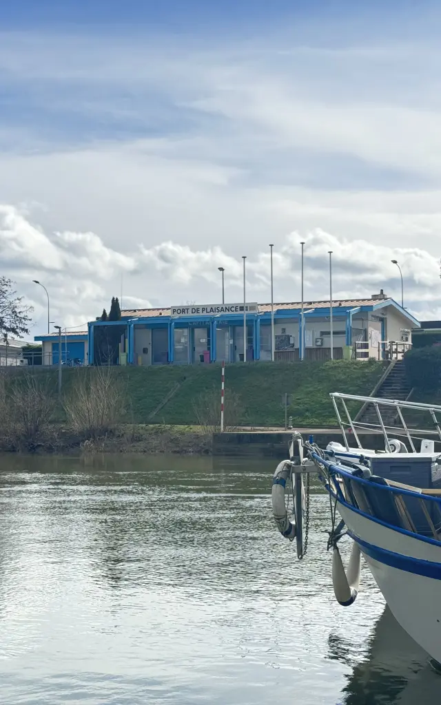 Jachthafen von Chalon-sur-Saône