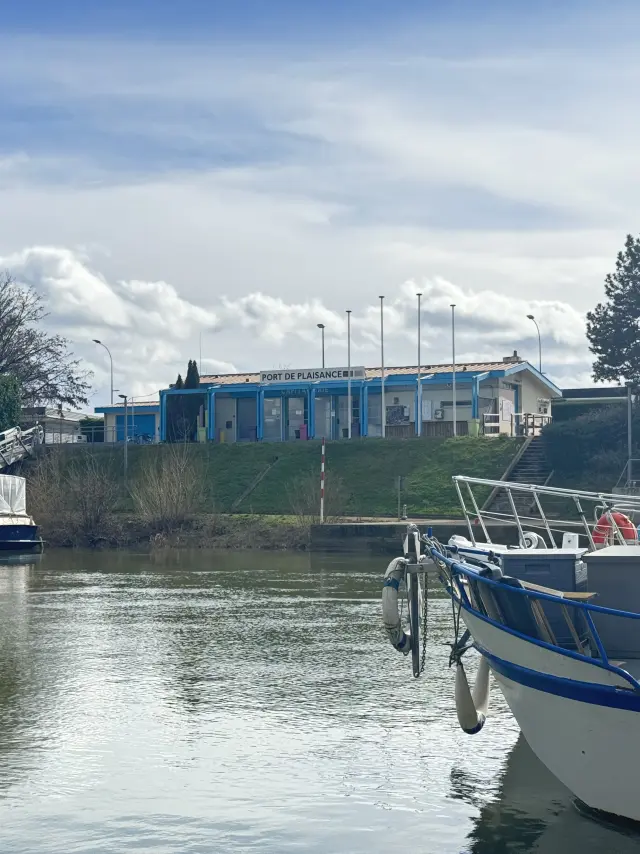 Jachthafen von Chalon-sur-Saône