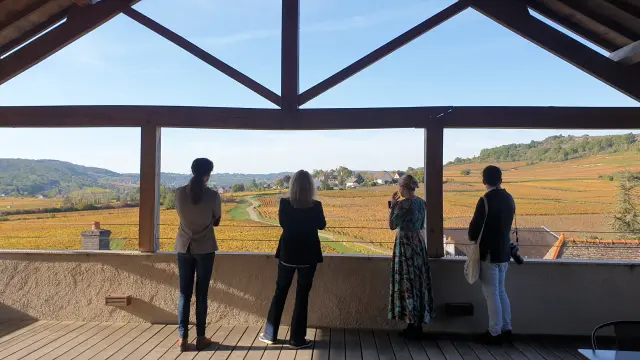 Degustation Gruppe Chateau De Chamirey