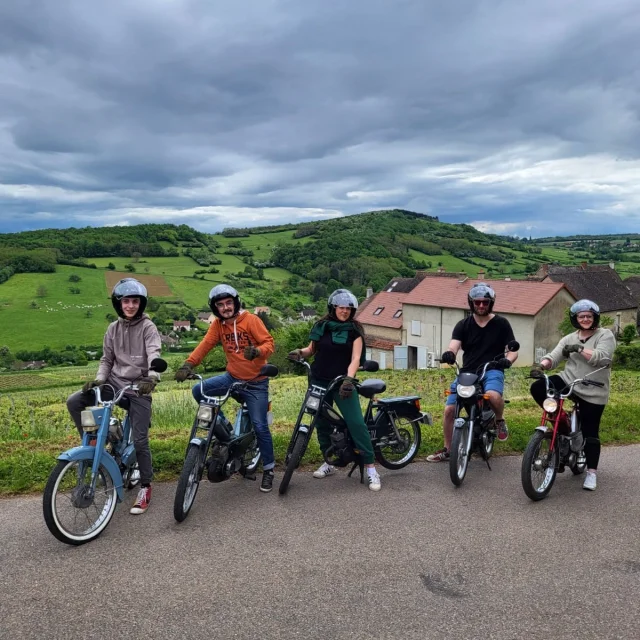 Dracy Le Fort Ride And Wine Location Mobylettes Sports 2