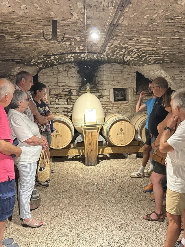 Burgundy wine tasting Domaine Lefort Rully 6