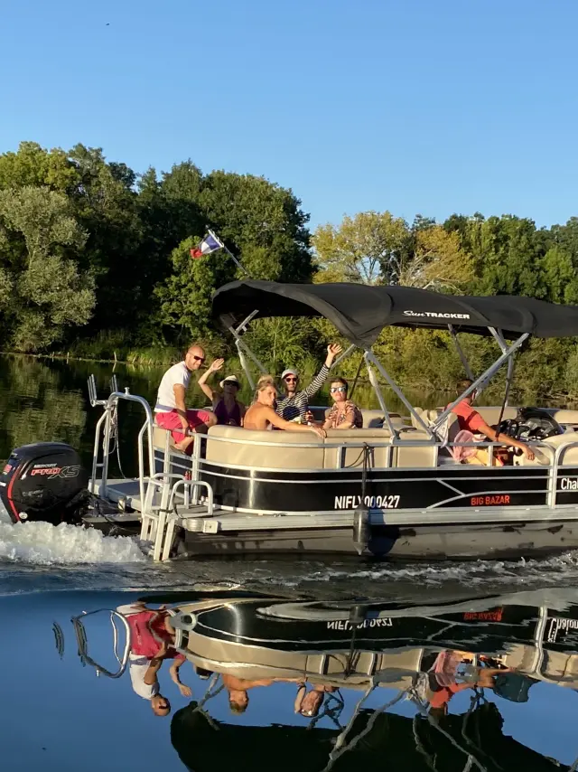 Chalon Balade Sur Saone Bateau Fluvial Navigation 2021 4