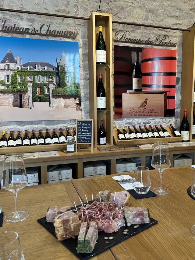 Château De Chamirey accords mets et vins