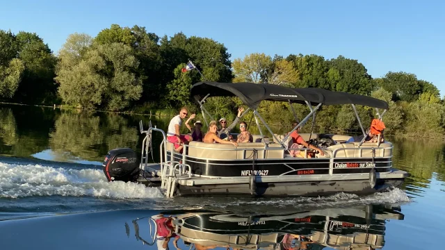 Chalon Balade Sur Saone Bateau Fluvial Navigation 2021 4