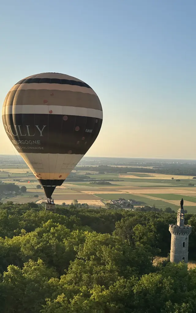 Rully Montgolfiere Vallee Vaux Paysages Mercurey Jambles Barizey Ot 50