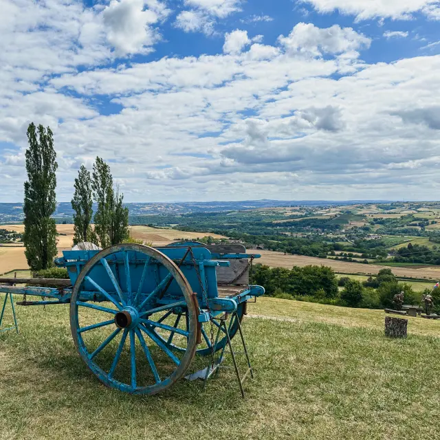 Vue depuis le Mont-Rome