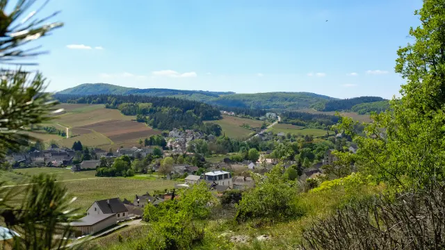 Vue sur Mercurey