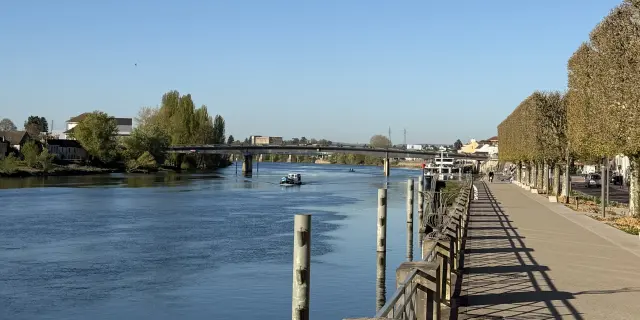 Quais de Saône ensoleillés